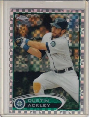 2012 Topps Chrome X-fractors #107 Dustin Ackley - Image 1 of 2