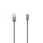 USB Cable For IPHONE/IPAD Av. Connect. Lightning, USB 2.0, Metal, 2 6/12ft