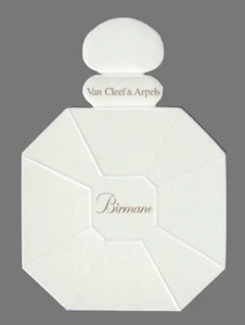Carte publicitaire- advertising card - Birmane de Van Cleef & Arpels recto verso - Picture 1 of 2