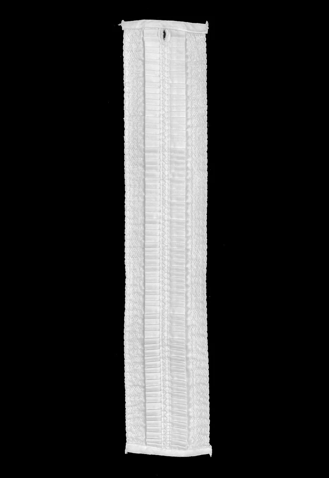 Camisa Esmoquin Dickie Vintage Blanca con Volantes Botón Años 70 Retro Boda Baile de graduación Foto 1 de 1