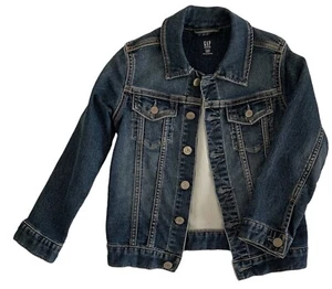 Gap Kids Blue Denim Jacket Size 5 Years Toddler - Picture 1 of 11