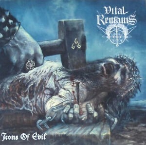 Vital Remains - Icons Of Evil - 2022 Osmose Productions - 2xLP Vinyl 