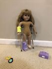 American Girl Doll Feel Better Kit, Crutches, Cast Lot