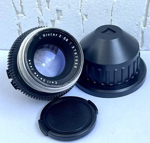 Carl Zeiss Biotar 2/58 Red T Lens Arri PL-Mount Arriflex Alexa Ursa F3 C300 - Picture 1 of 9