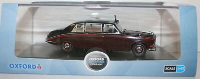 OXFORD 1/43 DS004 CLARET / BLACK QUEEN MOTHER DAIMLER DS420 - Photo 1/4