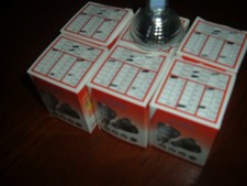 6 G9T 20 W light bulbs