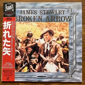 Broken Arrow Delmer Daves James Stewart Jeff Chandler Japan Laserdisc LD Obi - Picture 1 of 3