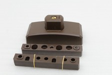 Abus Fensterzusatzschloss con Manopola FTS96B Colore: Braun Chiusura: Al 0145