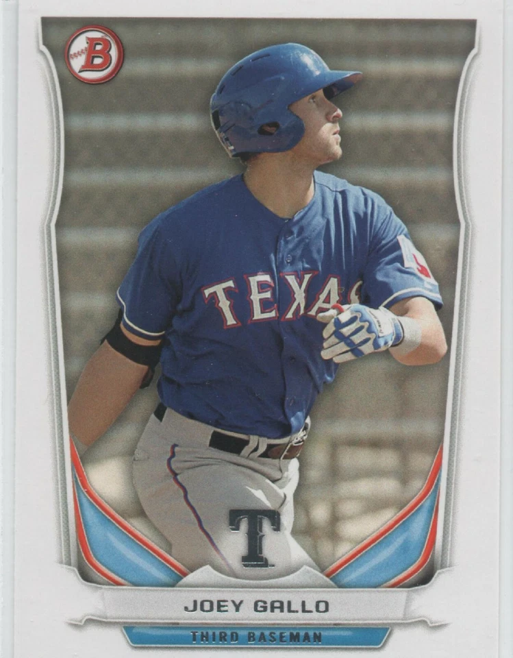 2014 Bowman TOP PROSPECT #TP-80 Joey Gallo NEW YORK YANKEES Prospect Card 32 - Image 1 of 1