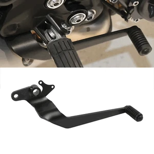 Black Rear Foot Brake Pedal Lever For Yamaha MT-07 2021-2024 XSR700 2022-2024 - Picture 1 of 9