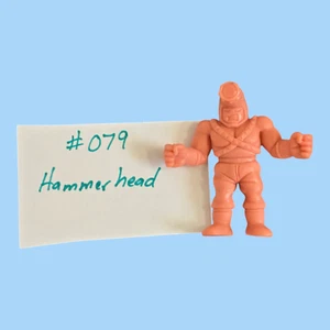 Kinnikuman M.U.S.C.L.E. años 80 Figura Hammerhead Mattel Men Flesh Color #079 - Imagen 1 de 5