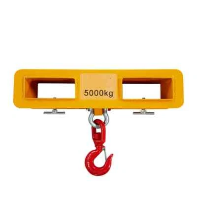 Crane for Forklift Oil Drum Crane Hook Cargo Fork Hook Forklift Lifting Hook# - Image 1 of 4