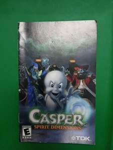 Casper: Spirit Dimensions - Playstation 2 Instruction Booklet - Picture 1 of 2