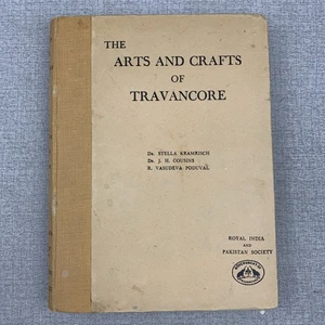 The Arts And Crafts Of Travancore South India By Kramrisch 1st Edition 1948 - Imagen 1 de 12