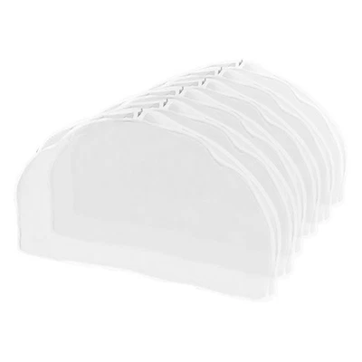  6 Pcs Staubbedeckte Schulterabdeckung Kleidersack Lang Reisen Anzugbezüge - Bild 1 von 4