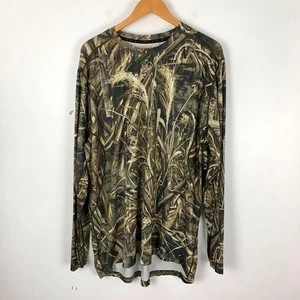 Terramar Long Sleeve Performance Top 3XL? Realtree Max-5 Camo Stretch Polyester - Picture 1 of 12