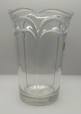 Jarrón de cristal vintage - Hecho en Alemania Foto 1 de 4