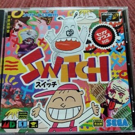 SWITCH Mega CD SEGA Japan WD