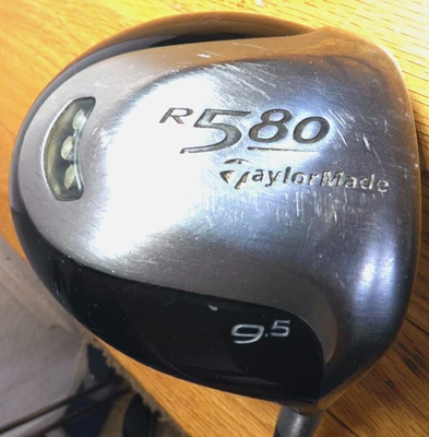 Taylor Made Titanium 9.5 Loft Driver R580 MAS Ultralite 60 Mid Torque Tip Medium - Image 1 of 4