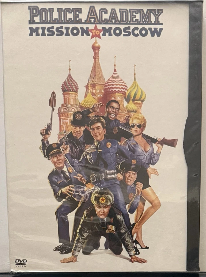 Police Academy 7 Mission to Moscow (DVD, 1994) NEW Sealed - Image 1 of 2