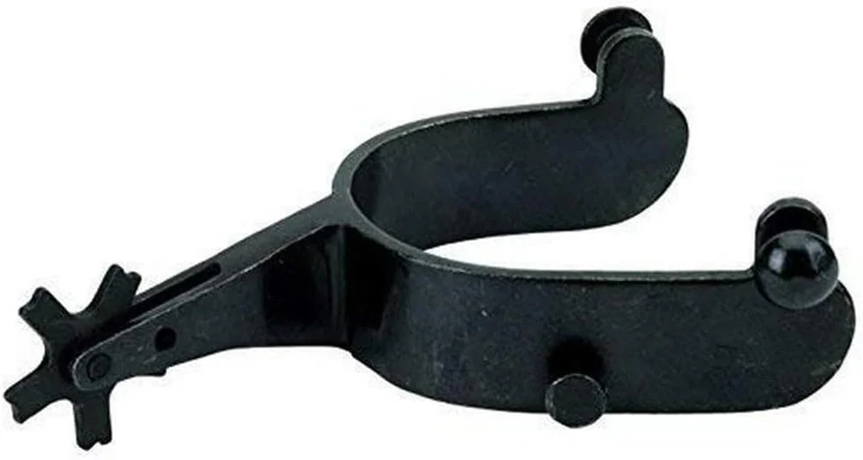 Weaver Equine Hombre 2-1/2” Offset Bull Spurs - Rowel de 5 Puntos Foto 1 de 1