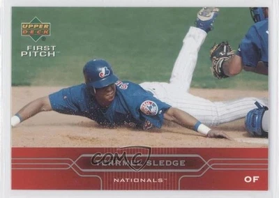2005 Upper Deck First Pitch Terrmel Sledge #124 - Image 1 of 2