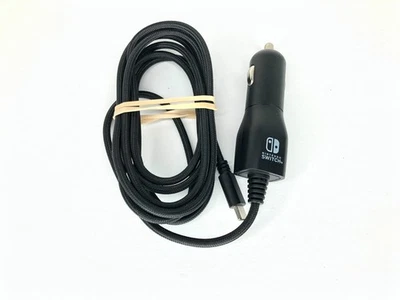 PowerA 任天堂 Switch 车载充电器 适用于手持游戏机 6 英尺 编织电缆  — 第 1/4 张图片