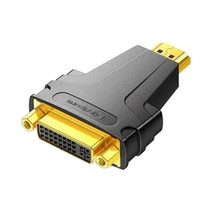  24+5 DVI Female to -Compatible Male Converter Computer  Card Connector 3637 - Afbeelding 1 van 7