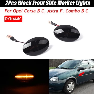 2x Seitenblinker Blinker Klar für Opel Astra F Corsa B/C Meriva A Tigra A Sintra - Bild 1 von 4