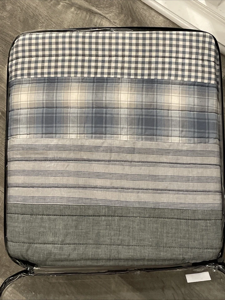 Стеганое одеяло Nautica one King с соответствующими наволочками - Изображение 1 из 4