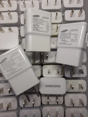 10 Pack OEM Samsung Galaxy Wall Travel Charger Adapter Charging Block - Image 1 of 2