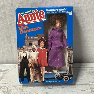 Figura de acción de colección 1982 Knickerbocker The World of Annie 6" Miss Hannigan  - Imagen 1 de 8