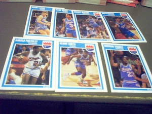 1989-90 FLEER BASKETBALL SACRAMENTO KINGS (7) CARD TEAM SET - Picture 1 of 1