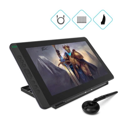 Huion KAMVAS 13 Graphics Drawing Pen Tablet+Stand+Full-Featured USB-C Cable - Image 1 of 4