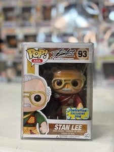 Asia Stan Lee Red Guan Yu Convention Exclusive 2016 Funko Pop W Protector Rizz - Picture 1 of 6