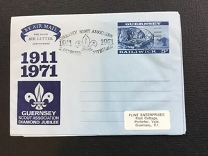 ICOLLECTZONE Guernsey Boy Scout Cover 60th Anniversary (F400) - Picture 1 of 1