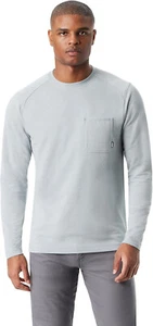 Bass Outdoor LS Utili Tee Long Sleeve in Quarry Color Size Large - Picture 1 of 3