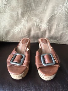 Fossil Sandal With Wedge Heels Size 6 - Picture 1 of 1