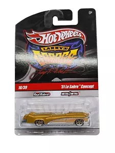 '51 Le Sabre Conceptš„ Hot Wheels Larry's Garage⢠Real Riders Metal/Metal 18/39 - Picture 1 of 7