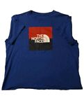 The North Face BLUE TShirt Woman's XL MULTI COLOR Logo Graphic Tee.