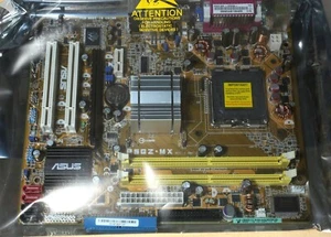 Placa madre ASUS P5GZ-MX Legacy LGA775 mATX restaurada de fábrica, solo placa - Imagen 1 de 5