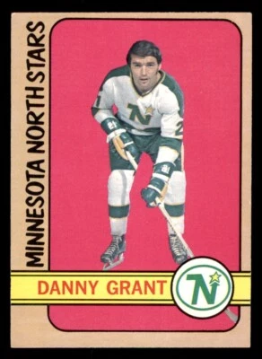 1972 Topps Hockey #39 Danny Grant EX - Image 1 of 2