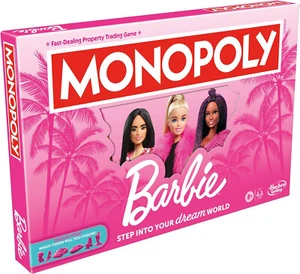 Monopoly: Barbie Edition Kids Board Game - Picture 1 of 24