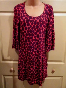 Boden Women's DRESS SIZE 4 Red Polka Dot Sleeve LIQUID KNIT Midi Dress  - Picture 1 of 4