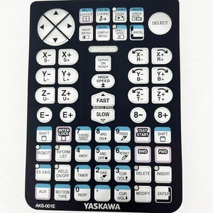 AKS-001E Membrane Keypad F Yaskawa robot YRC1000 JZRCR-APP01-1 Pendant Keysheet - Picture 1 of 9