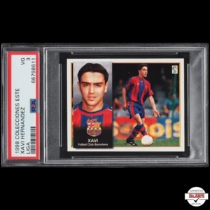 PSA 3 1998-99 Colecciones Este Liga Stickers Xavi Hernandez Rookie RC RARE! - Picture 1 of 2