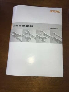 MS 661, MS661 C C-M STIHL Chainsaw Service Workshop Repair Manual - Picture 1 of 2