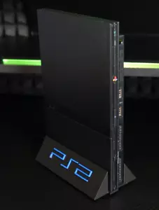PlayStation 2 Slim vertical stand 3D Printed - Picture 1 of 9