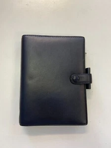 Filofax Belgravia Pocket black (EMPTY) - soft leather - VINTAGE - Bild 1 von 5
