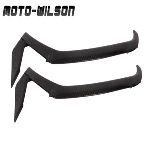 For Kawasaki Ninja ZX-10R 2011-2018 100% Carbon Fiber Front Leading Edges Gloss - Bild 1 von 16